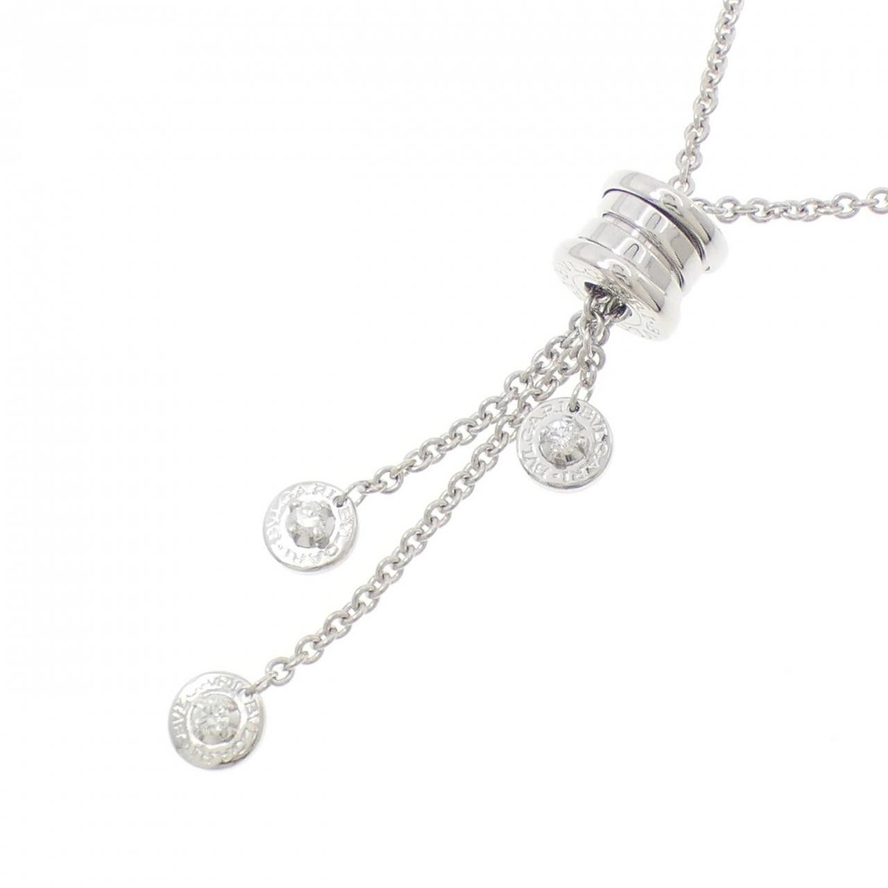 Bvlgari Bvlgari Bvlgari B.zero1 750 White Gold Necklace Precious Metal Necklace CL853897 DUTY FREE for USA Size ONE SIZE - 3 Thumbnail
