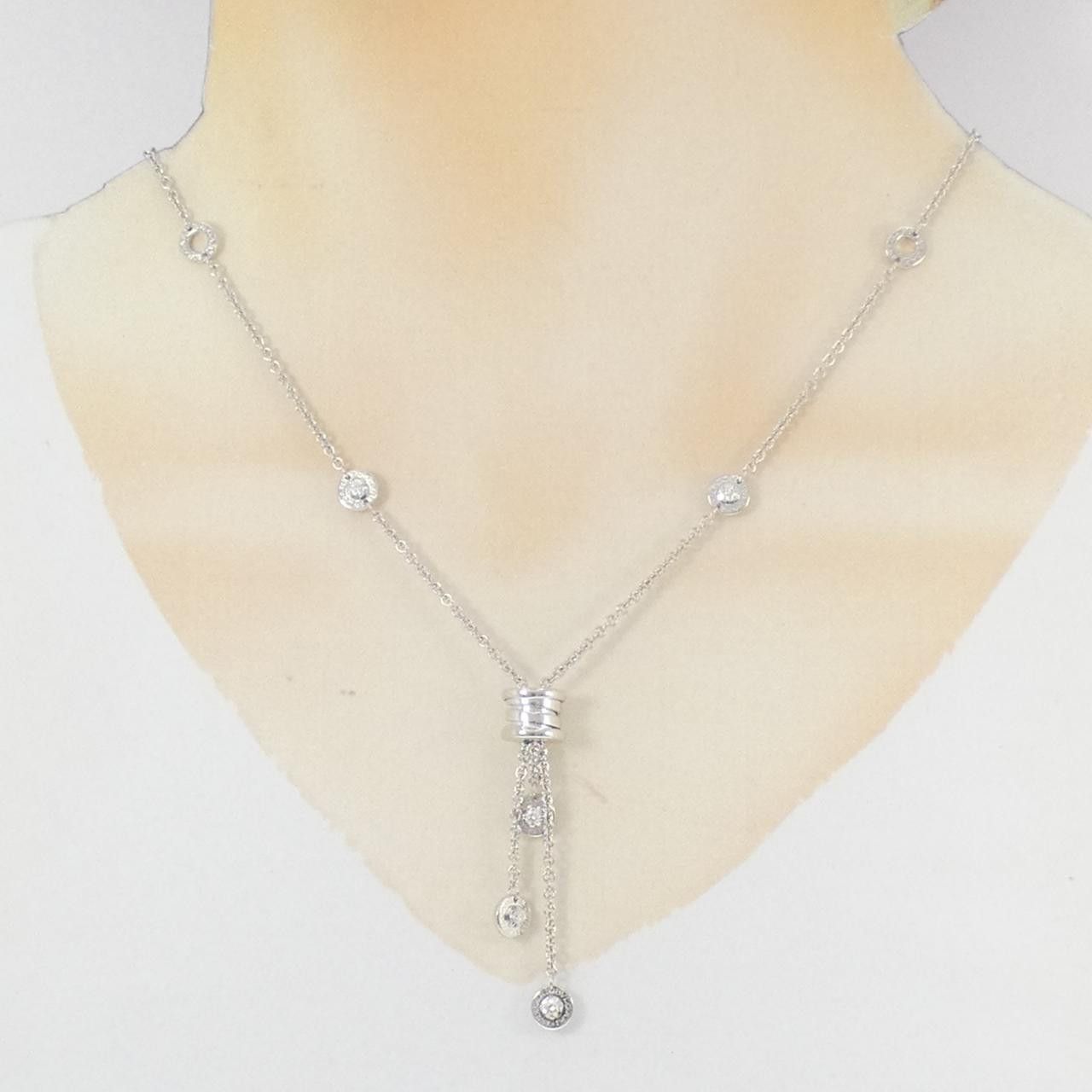 Bvlgari Bvlgari Bvlgari B.zero1 750 White Gold Necklace Precious Metal Necklace CL853897 DUTY FREE for USA Size ONE SIZE - 5 Thumbnail