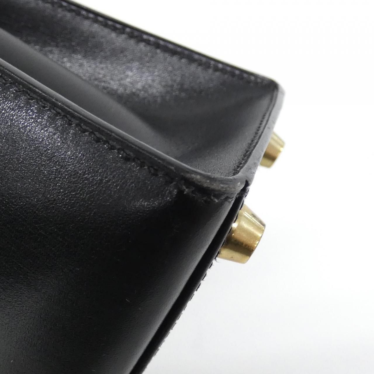 Hermes Hermes Hermès Kelly Mini Box Calf Leather Handbag Stamp A DUTY FREE for USA Size ONE SIZE - 4 Thumbnail