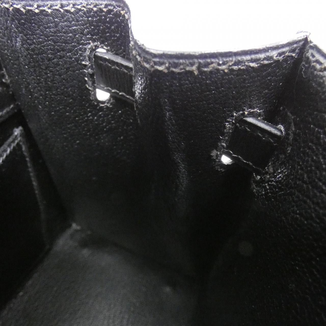 Hermes Hermes Hermès Kelly Mini Box Calf Leather Handbag Stamp A DUTY FREE for USA Size ONE SIZE - 8 Thumbnail