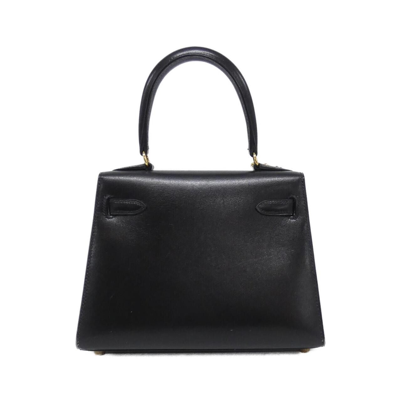 Hermes Hermes Hermès Kelly Mini Box Calf Leather Handbag Stamp A DUTY FREE for USA Size ONE SIZE - 2 Thumbnail