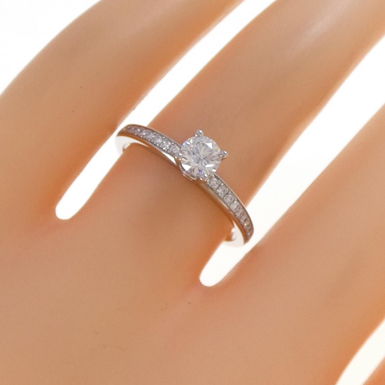Bvlgari Bvlgari Bvlgari Platinum 950 Diamond Ring Size 13 Precious Metal Ring DUTY FREE for USA Size ONE SIZE - 5 Thumbnail
