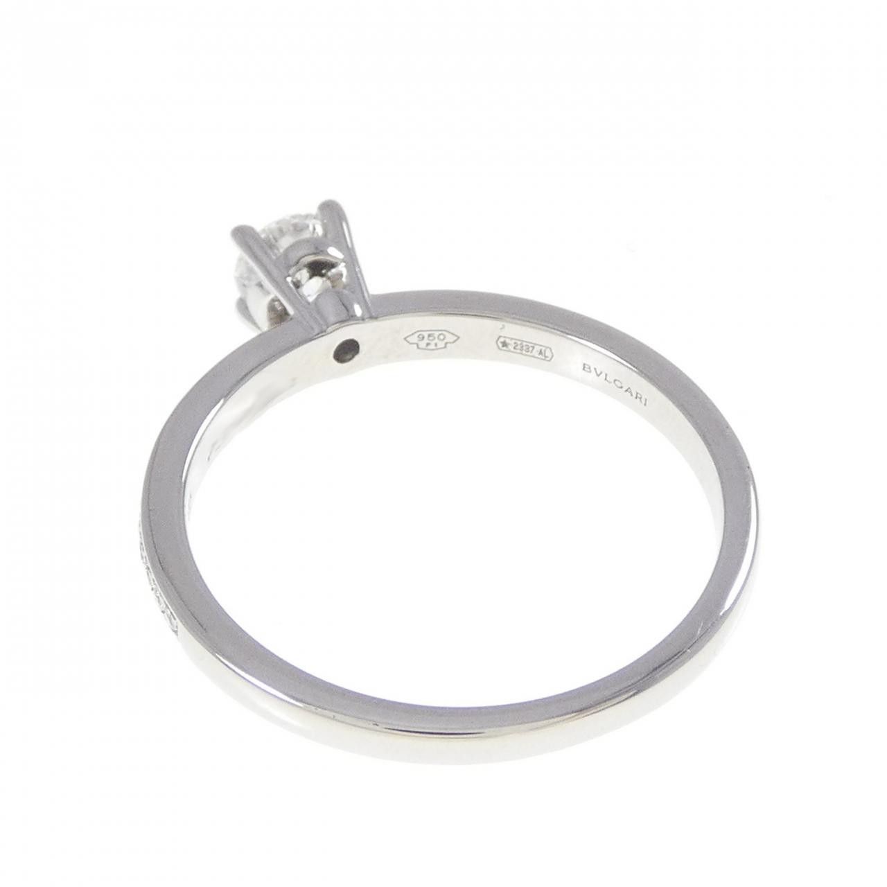 Bvlgari Bvlgari Bvlgari Platinum 950 Diamond Ring Size 13 Precious Metal Ring DUTY FREE for USA Size ONE SIZE - 3 Thumbnail