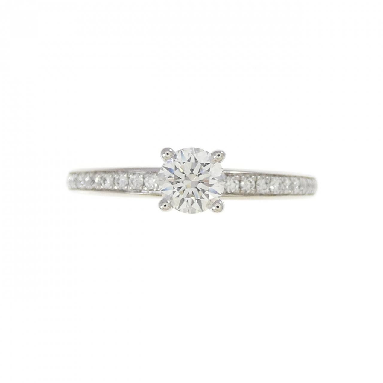 Bvlgari Bvlgari Bvlgari Platinum 950 Diamond Ring Size 13 Precious Metal Ring DUTY FREE for USA Size ONE SIZE - 2 Thumbnail