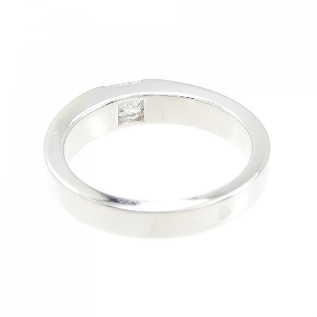 Cartier Cartier Cartier Tank 750 White Gold Diamond Ring Size 10 Precious Metal Ring B4028750 DUTY FREE for USA Size ONE SIZE - 3 Thumbnail