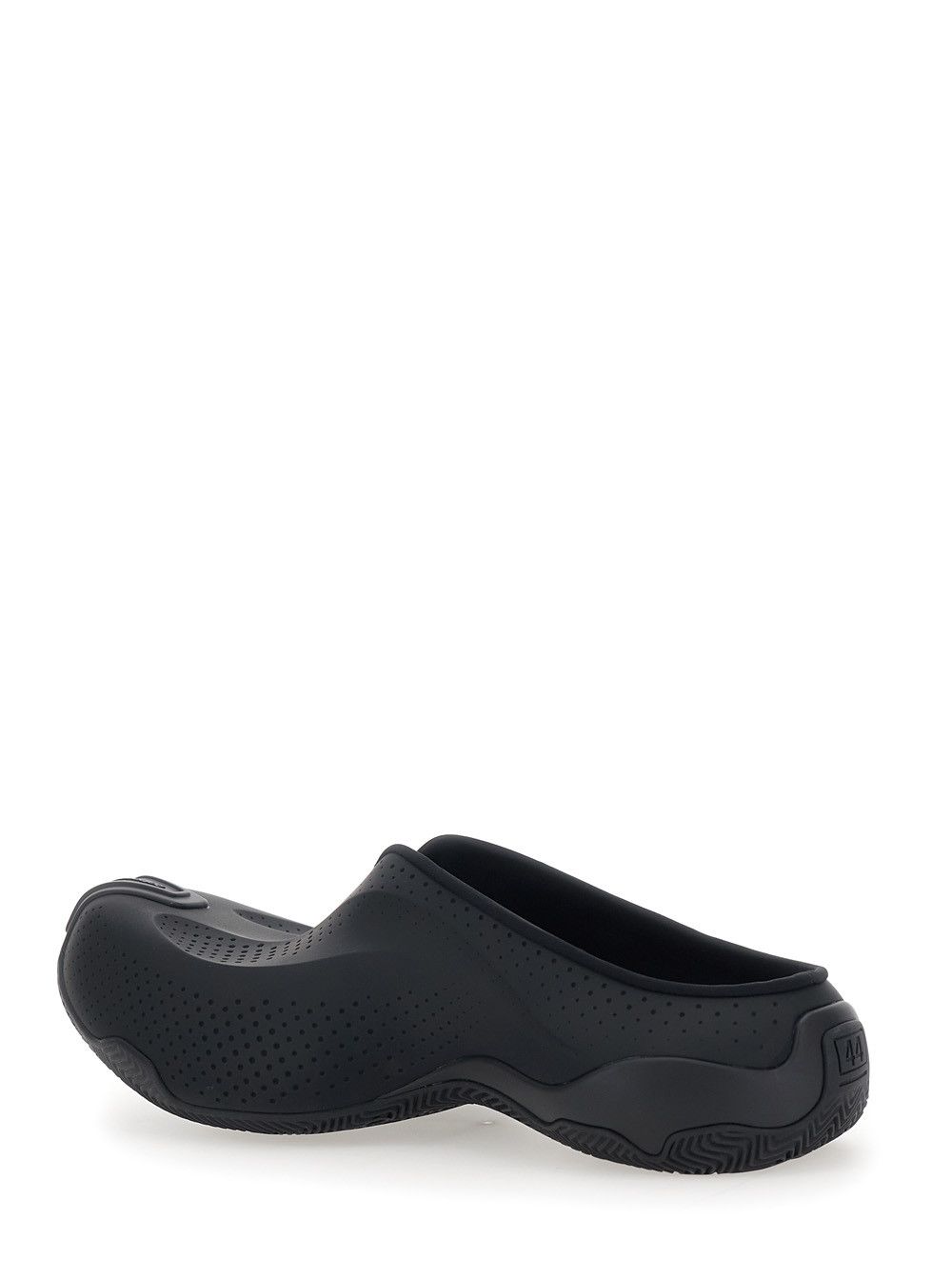 Balenciaga Mule 'Basketball' Slip-On with Perforated Design in Black Tech Fabric for Men Size US 8 / EU 41 - 3 Thumbnail