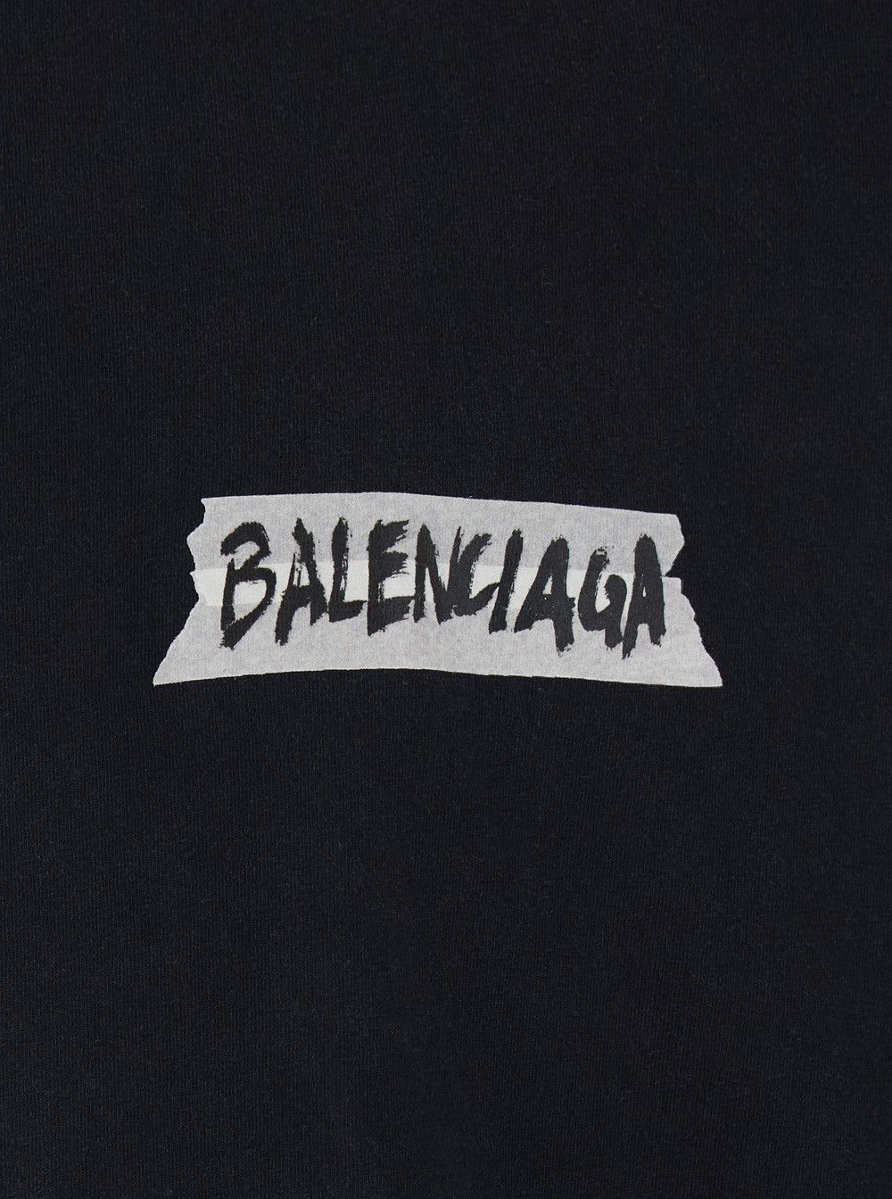 Balenciaga Black Cotton Sweatshirt with Logo on Front and Back for Men Size US L / EU 52-54 / 3 - 3 Thumbnail