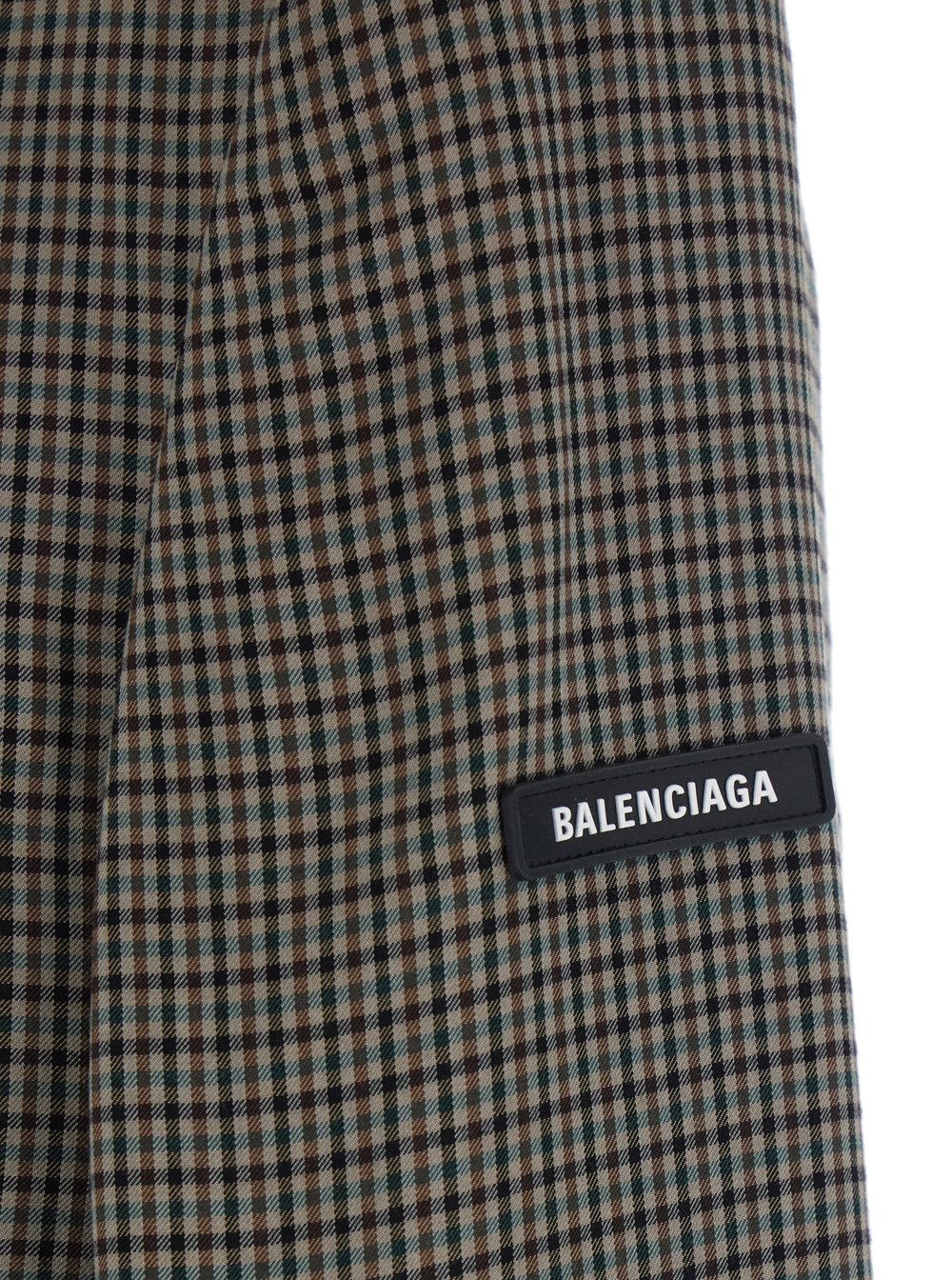 Balenciaga Brown Striped Jacket with Logo Patch on Sleeve for Men Size US M / EU 48-50 / 2 - 3 Thumbnail