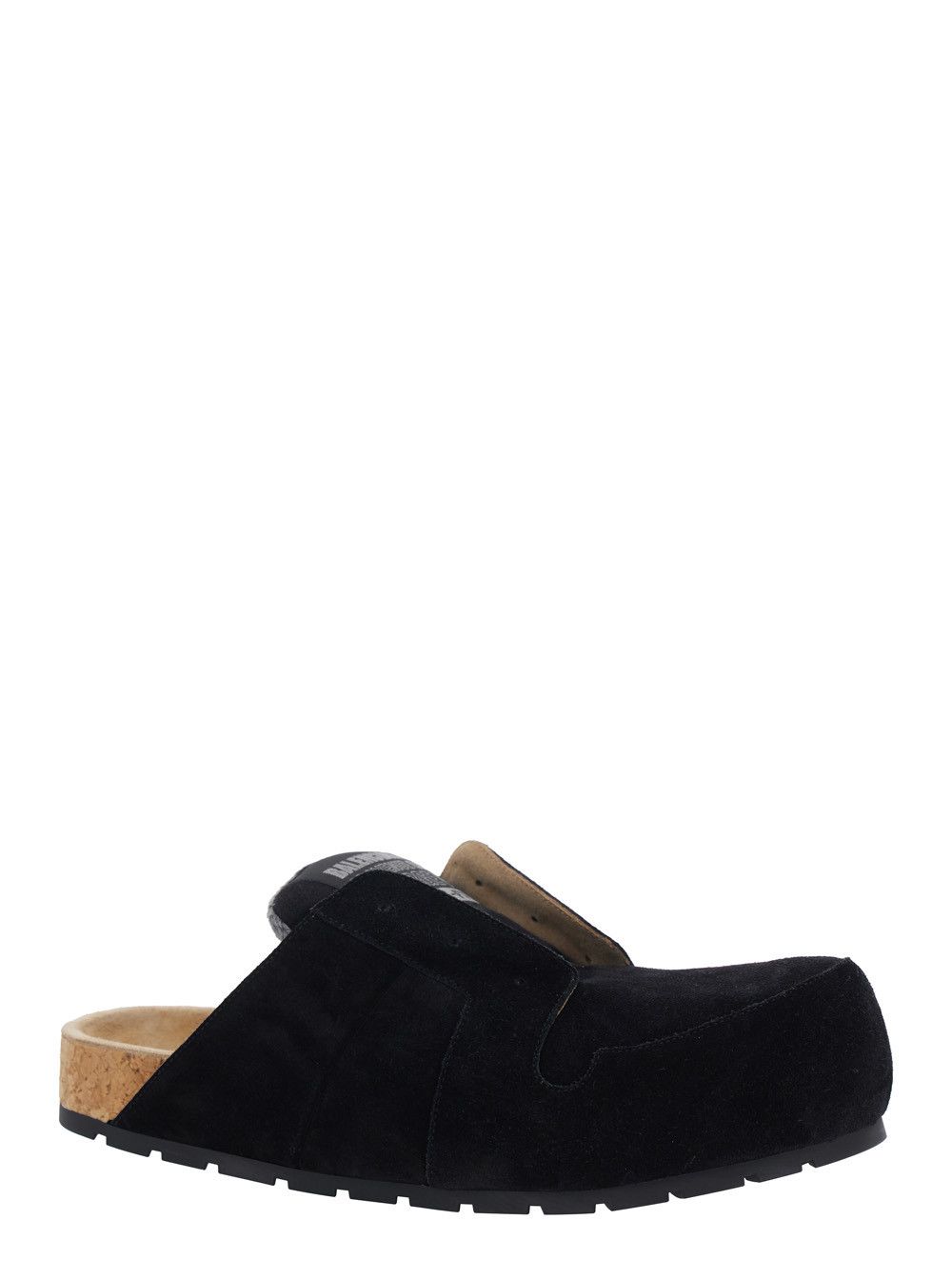 Balenciaga Mule 'Dumbo' with Logo Lettering on the Suede Tongue Black Men Size US 7 / EU 40 - 2 Thumbnail