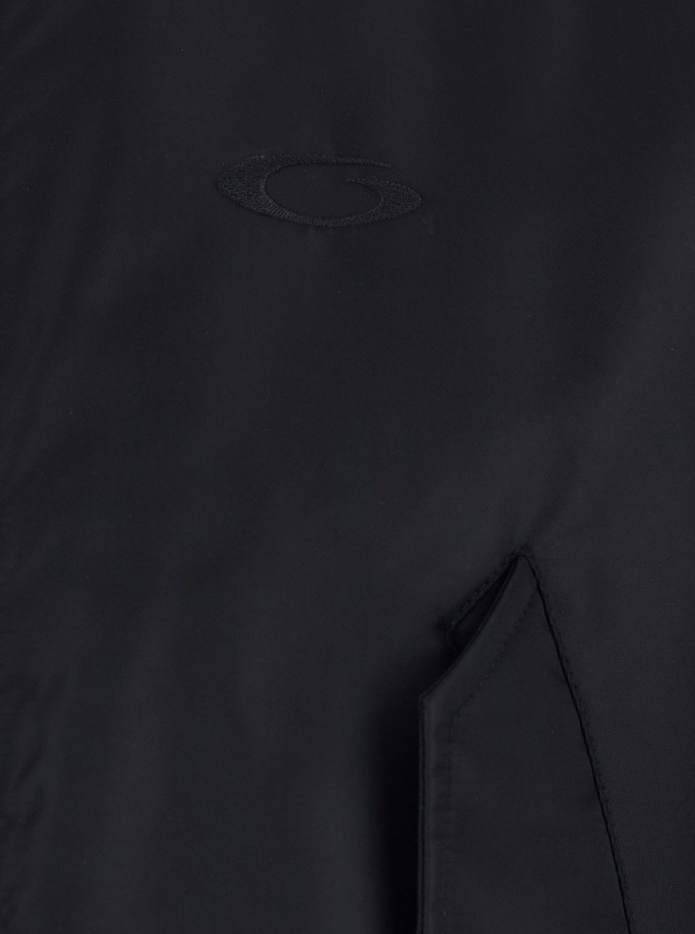 Balenciaga Bomber Jacket with High Collar and Two Side Pockets in Black Tech Fabric for Women Size S / US 4 / IT 40 - 3 Thumbnail