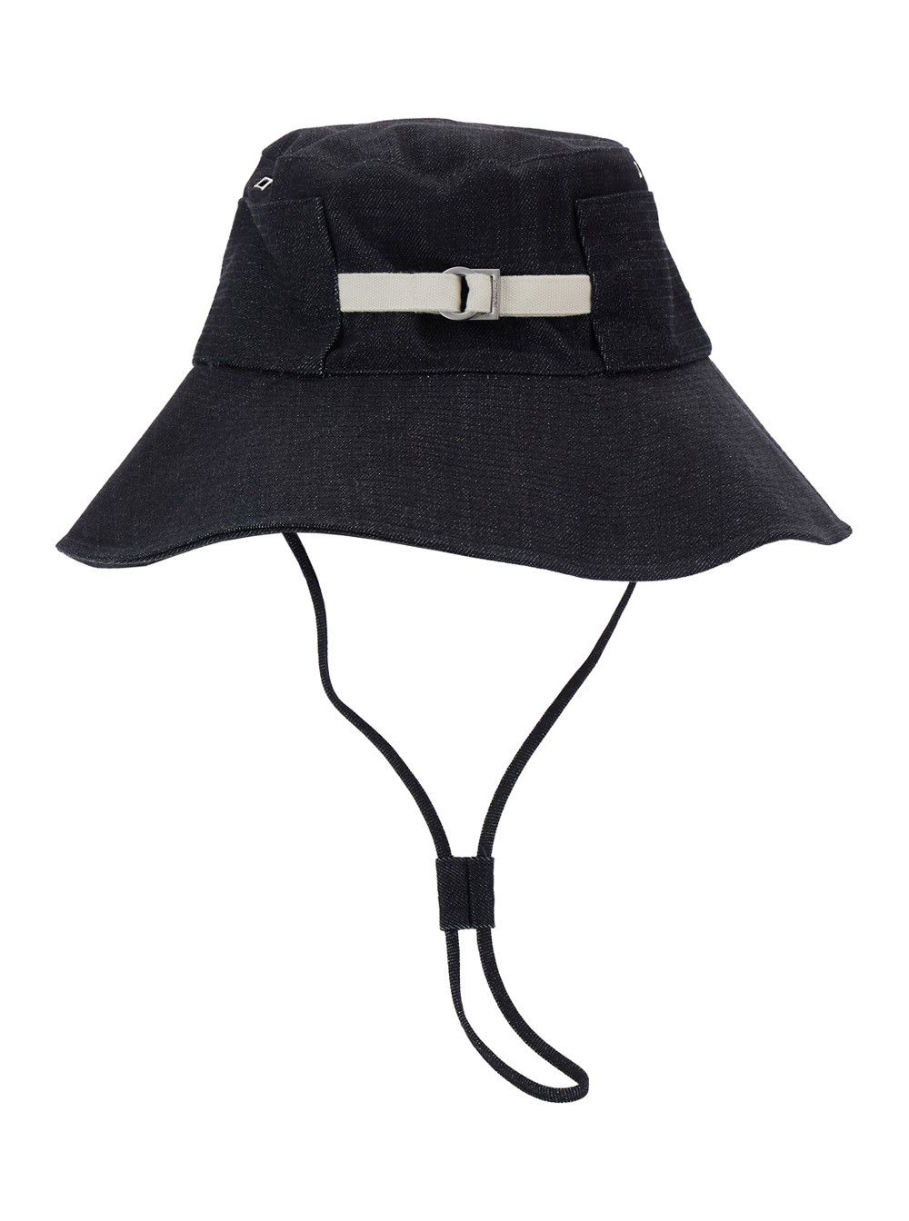 Jacquemus 'Le Bob De-Nimes' Blue Fisherman Hat with Front Logo Lettering and Adjustable Strap in Cotton Man Size ONE SIZE - 2 Thumbnail