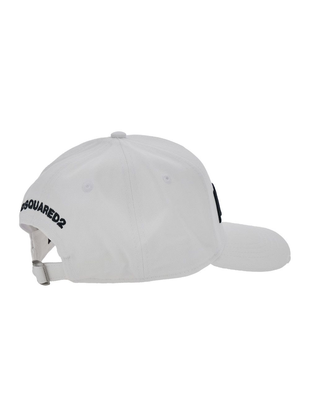 Dsquared2 DSQUARED2 White Cotton Embroidered Baseball Cap for Men Size ONE SIZE - 2 Thumbnail