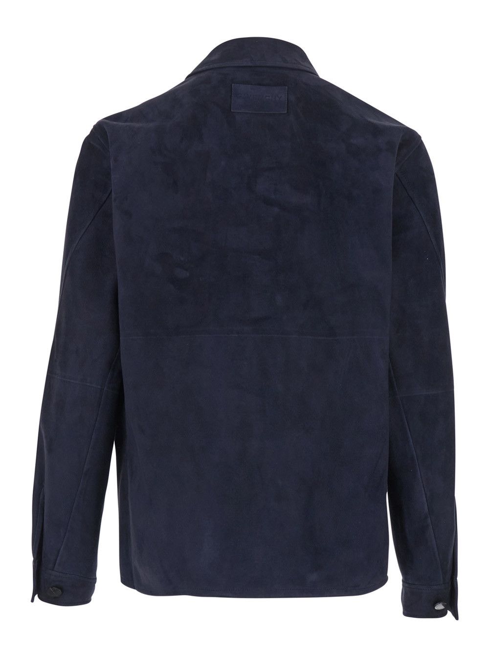 Givenchy Blue Jacket with Classic Collar and Suede Front Pockets for Men Size US L / EU 52-54 / 3 - 2 Thumbnail
