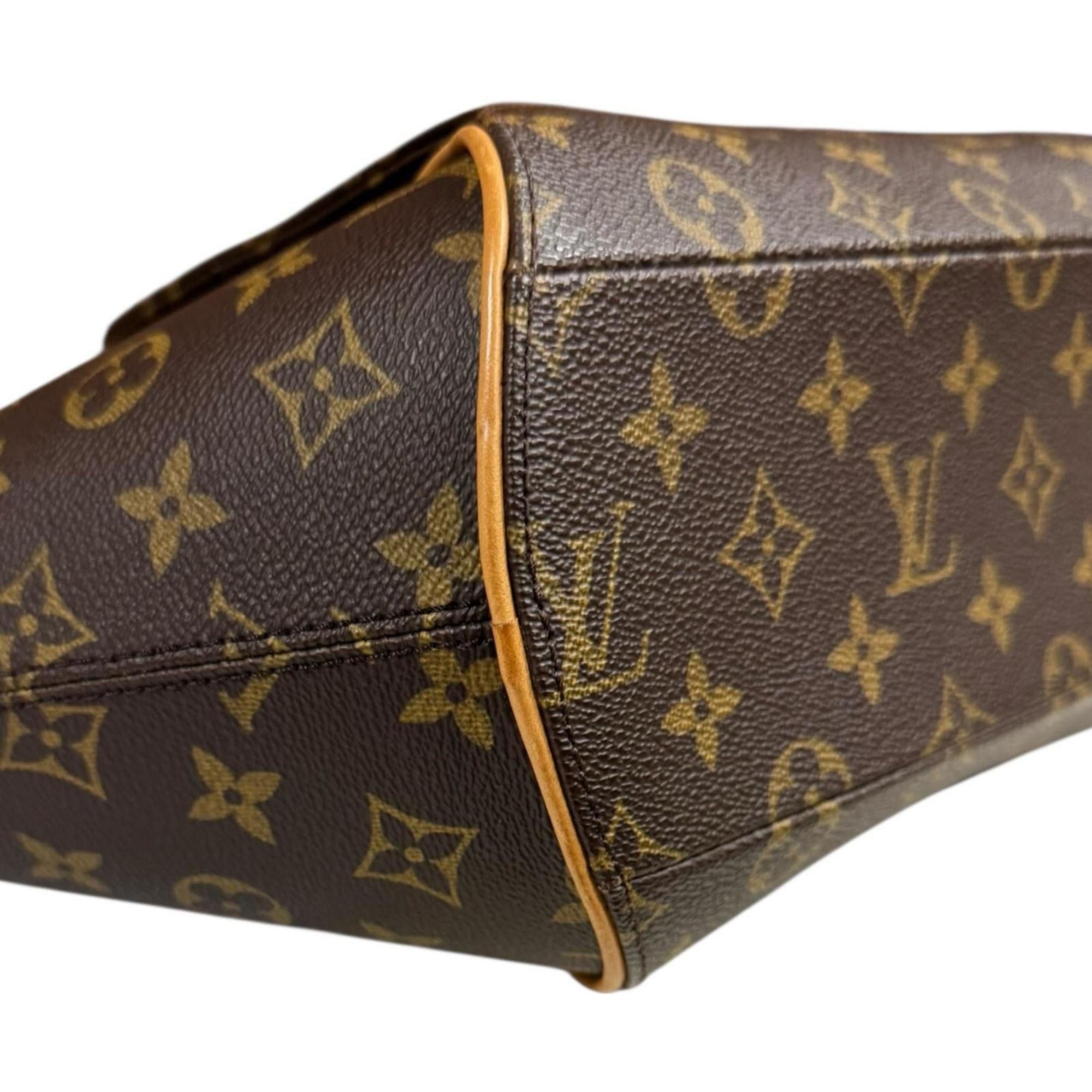 Louis Vuitton Pre-owned Louis Vuitton Ellipse Shopping Monogram Shoulder Bag in Canvas M51128, Brown, Women's Size ONE SIZE - 7 Thumbnail
