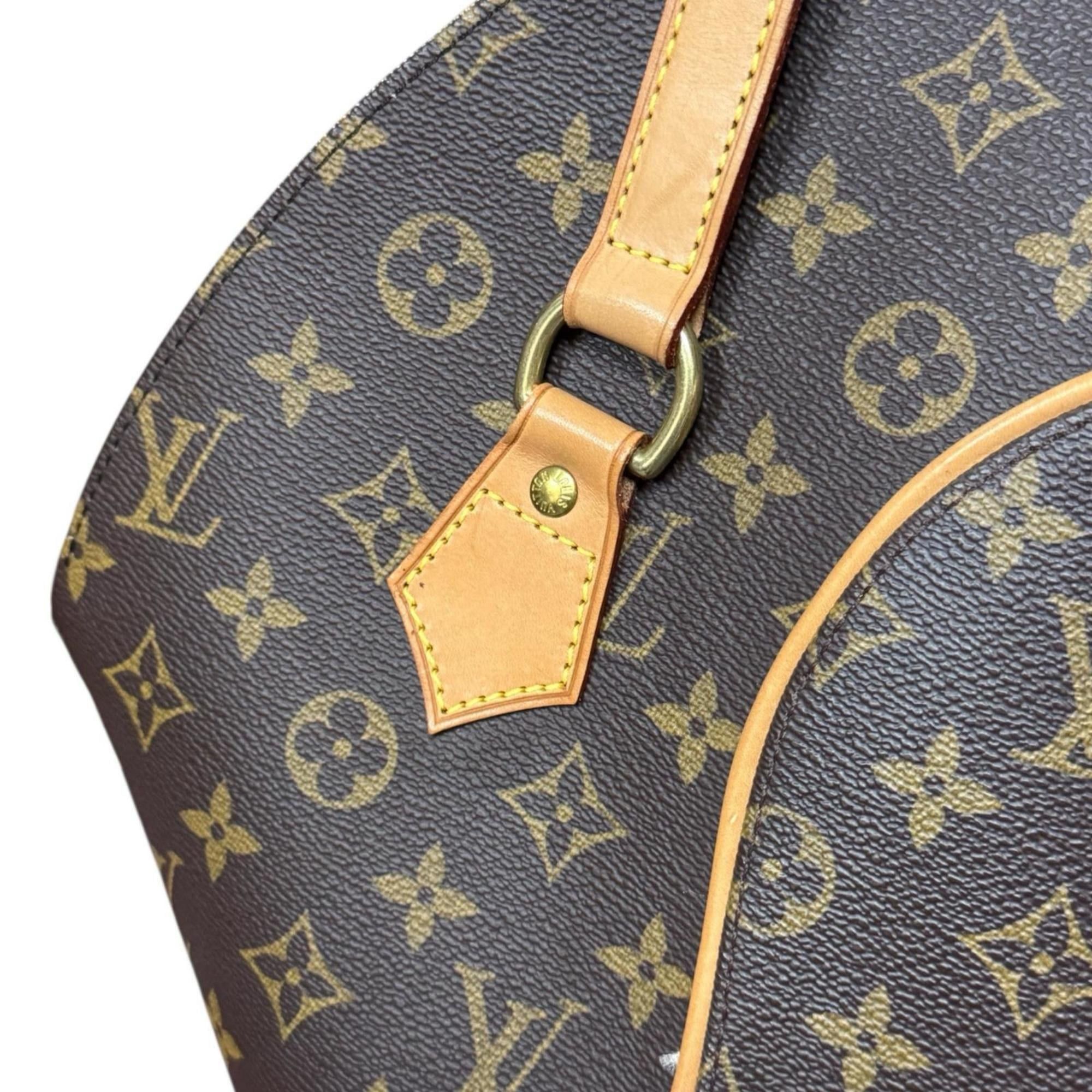 Louis Vuitton Pre-owned Louis Vuitton Ellipse Shopping Monogram Shoulder Bag in Canvas M51128, Brown, Women's Size ONE SIZE - 11 Thumbnail