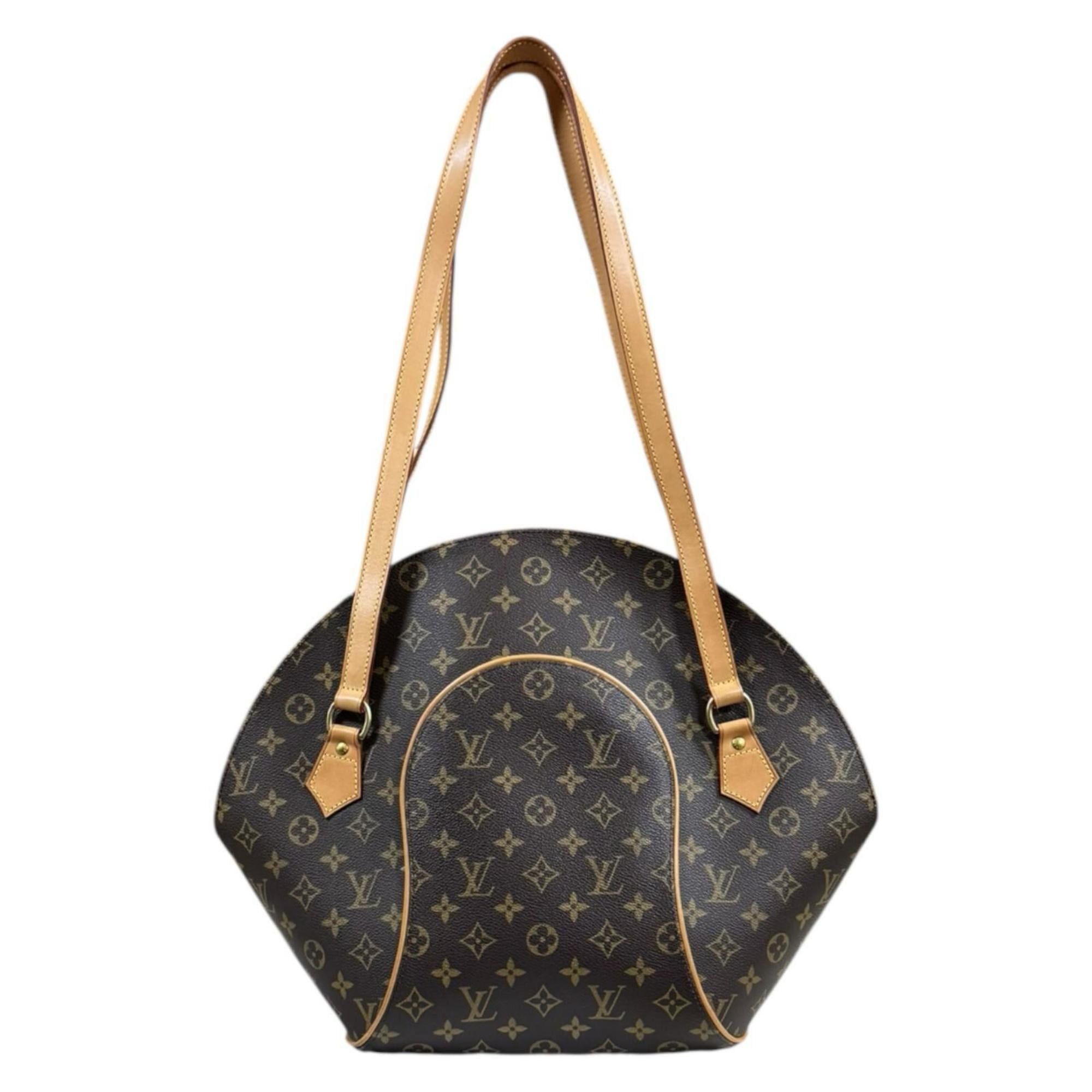 Louis Vuitton Pre-owned Louis Vuitton Ellipse Shopping Monogram Shoulder Bag in Canvas M51128, Brown, Women's Size ONE SIZE - 3 Thumbnail