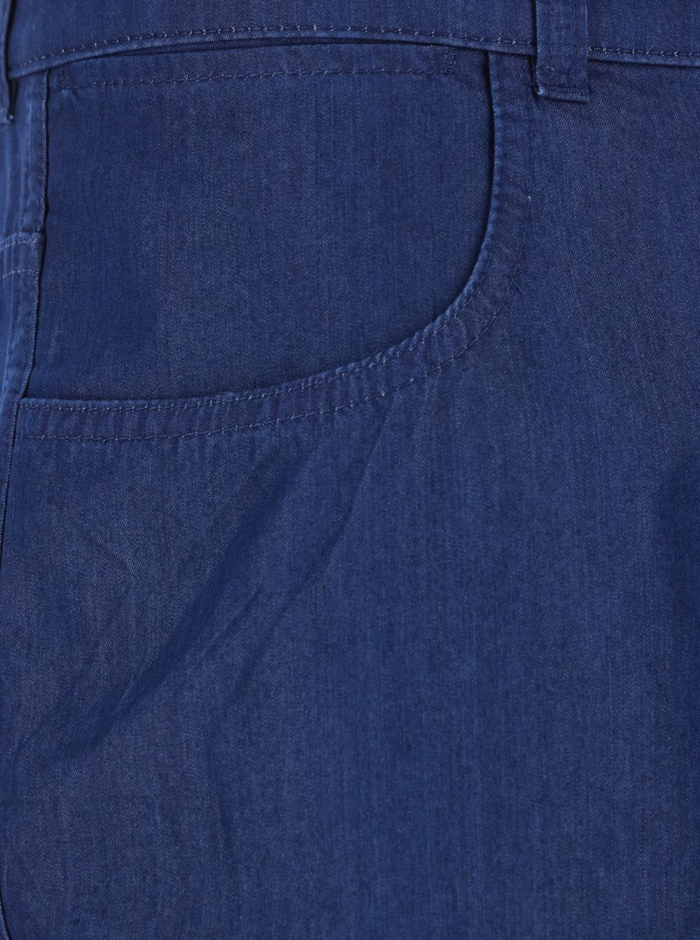 Givenchy Blue Bermuda Shorts with Logo Print on the Back in Cotton Blend for Men Size US 33 - 3 Thumbnail