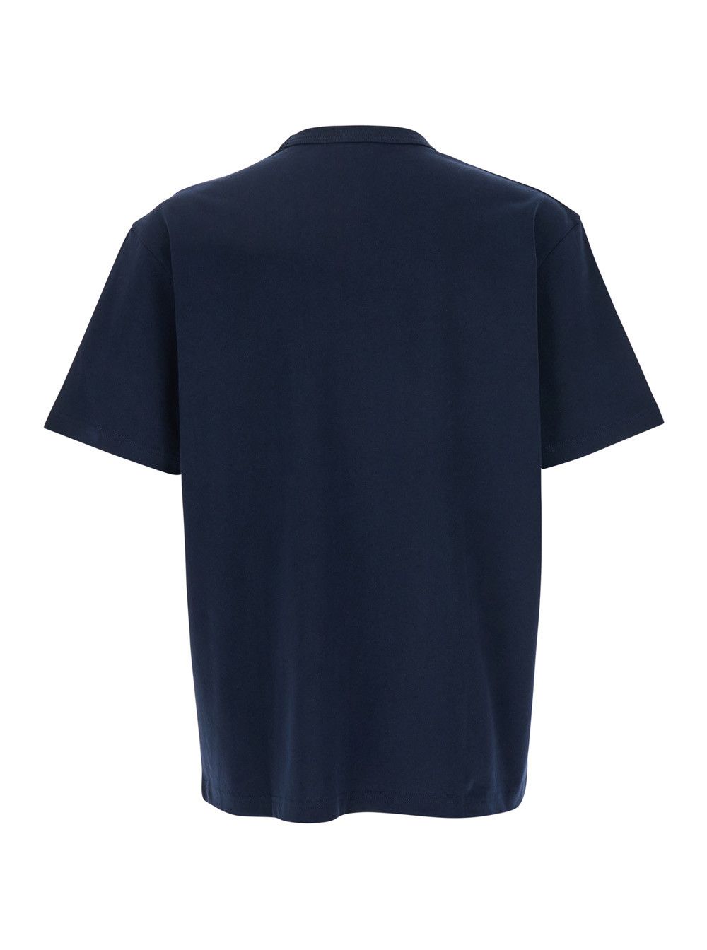 A.P.C. Blue T-Shirt with Embroidered Logo on the Front In Cotton for Men Size US L / EU 52-54 / 3 - 2 Thumbnail