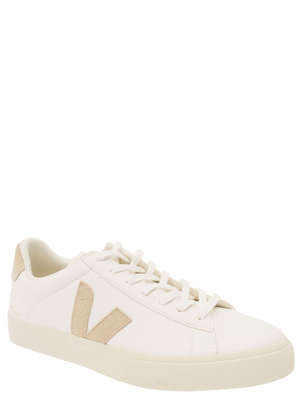 Veja Sneakers with Logo Detail in White and Beige for Men Size US 10 / IT 40 - 2 Thumbnail