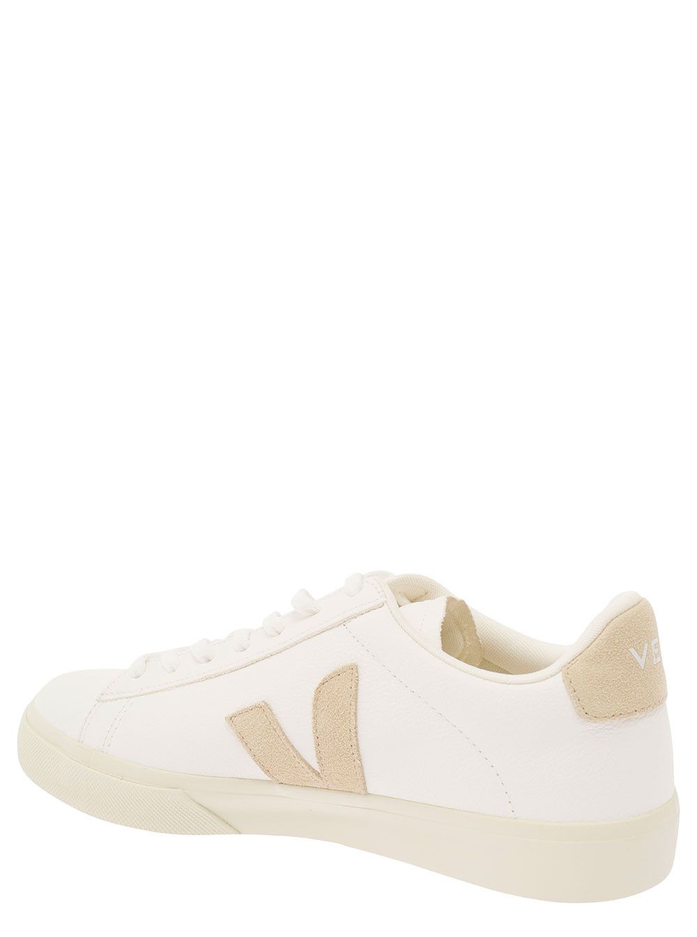 Veja Sneakers with Logo Detail in White and Beige for Men Size US 10 / IT 40 - 3 Thumbnail