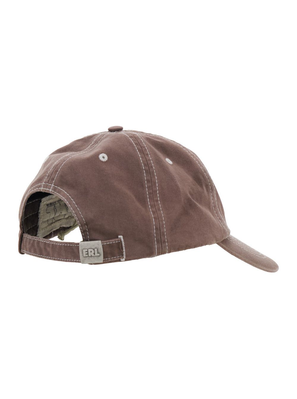ERL California Baseball Cap with Front Lettering in Brown Cotton for Men Size ONE SIZE - 2 Thumbnail