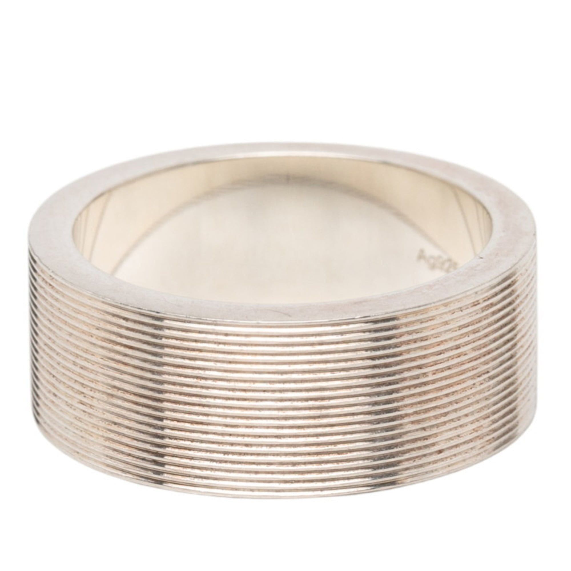 Gucci Gucci Logo Ring #15 SV925 Silver Men's GUCCI Size ONE SIZE - 2 Thumbnail