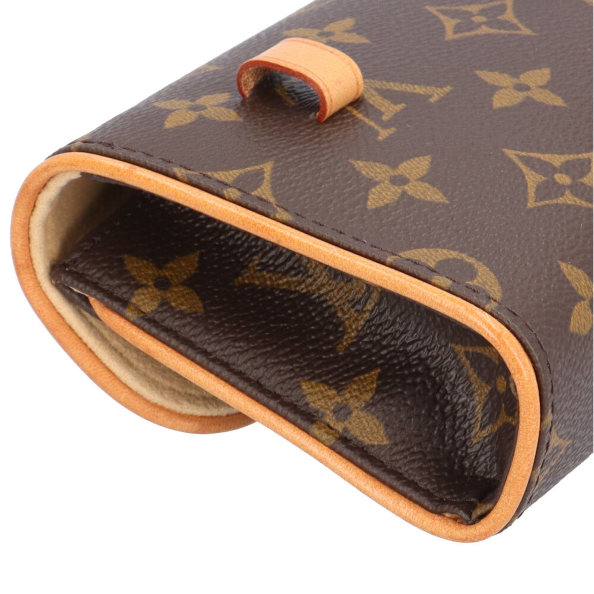 Louis Vuitton Pre-owned Louis Vuitton Pochette Florentine Monogram Waist Bag in Canvas (M51855) Brown. Women's. Size ONE SIZE - 9 Thumbnail