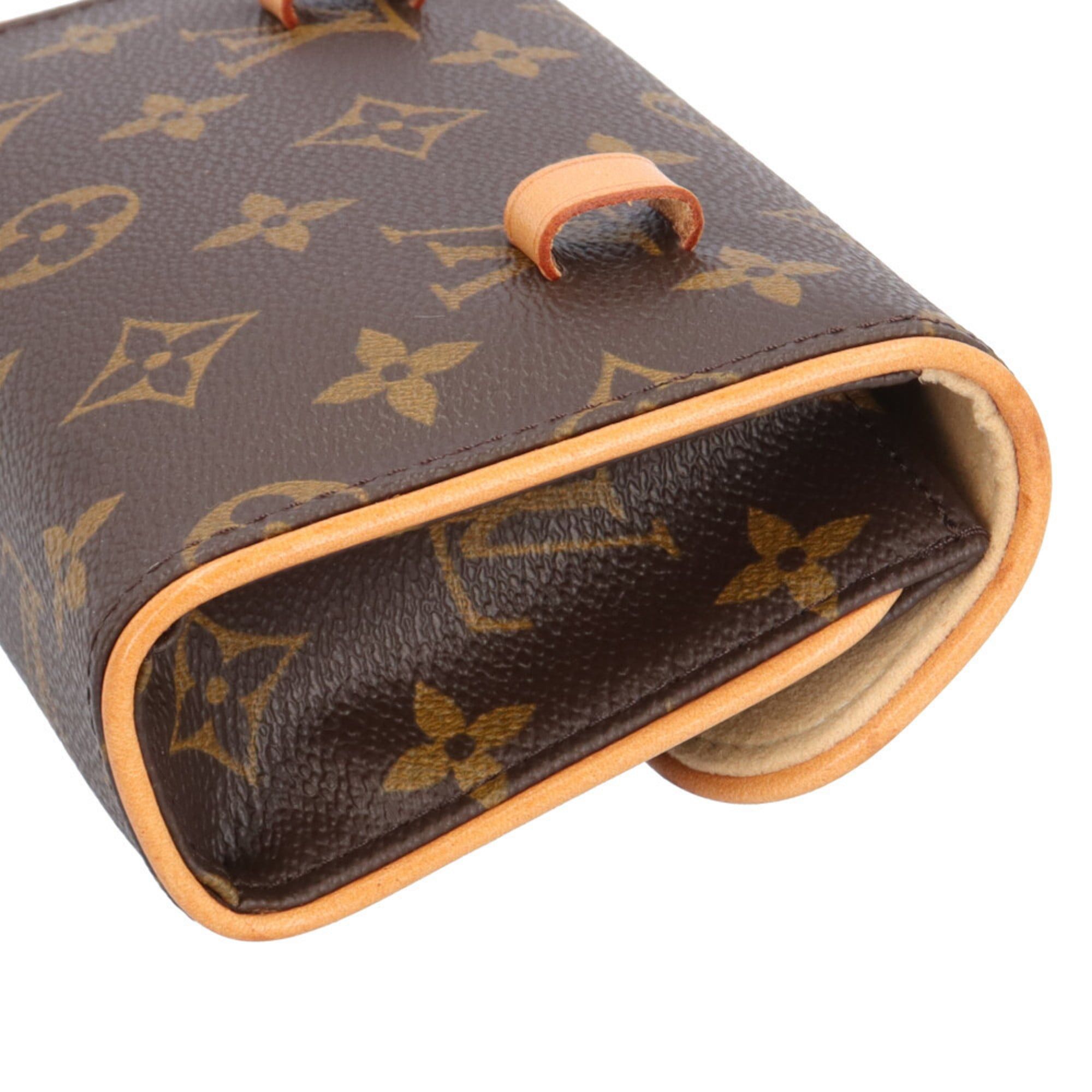 Louis Vuitton Pre-owned Louis Vuitton Pochette Florentine Monogram Waist Bag in Canvas (M51855) Brown. Women's. Size ONE SIZE - 10 Thumbnail