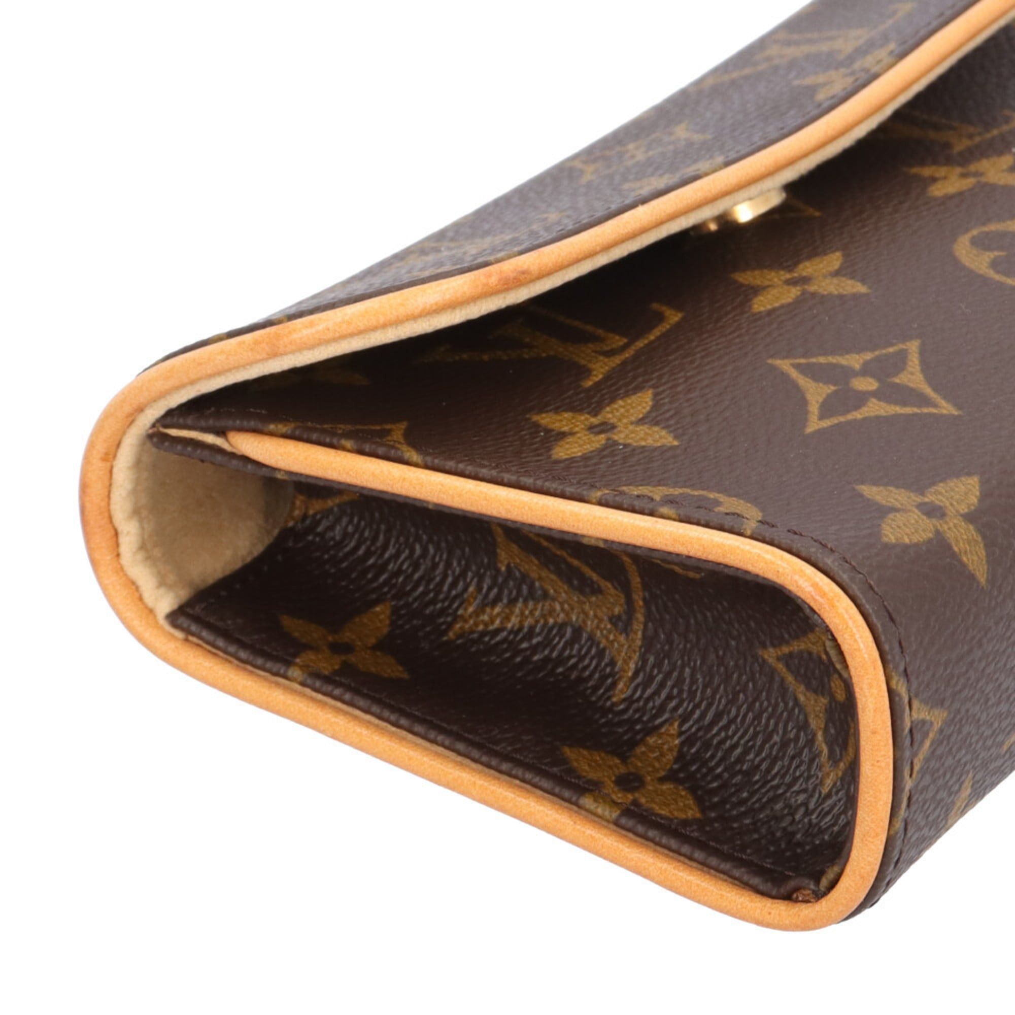 Louis Vuitton Pre-owned Louis Vuitton Pochette Florentine Monogram Waist Bag in Canvas (M51855) Brown. Women's. Size ONE SIZE - 7 Thumbnail