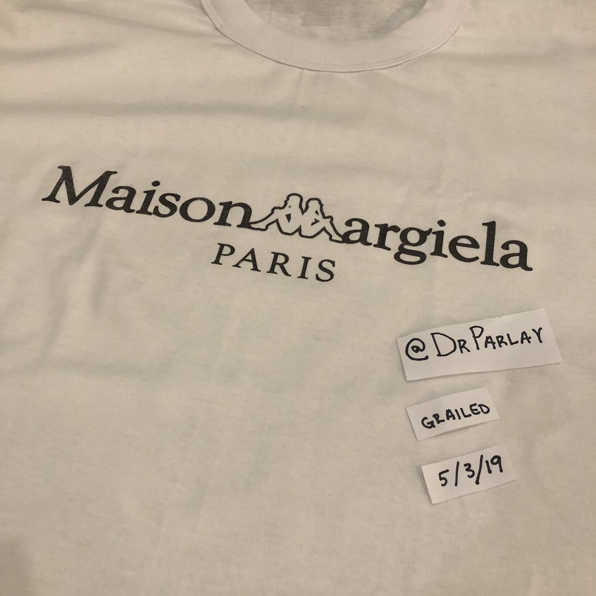 Maison margiela kappa t shirt online