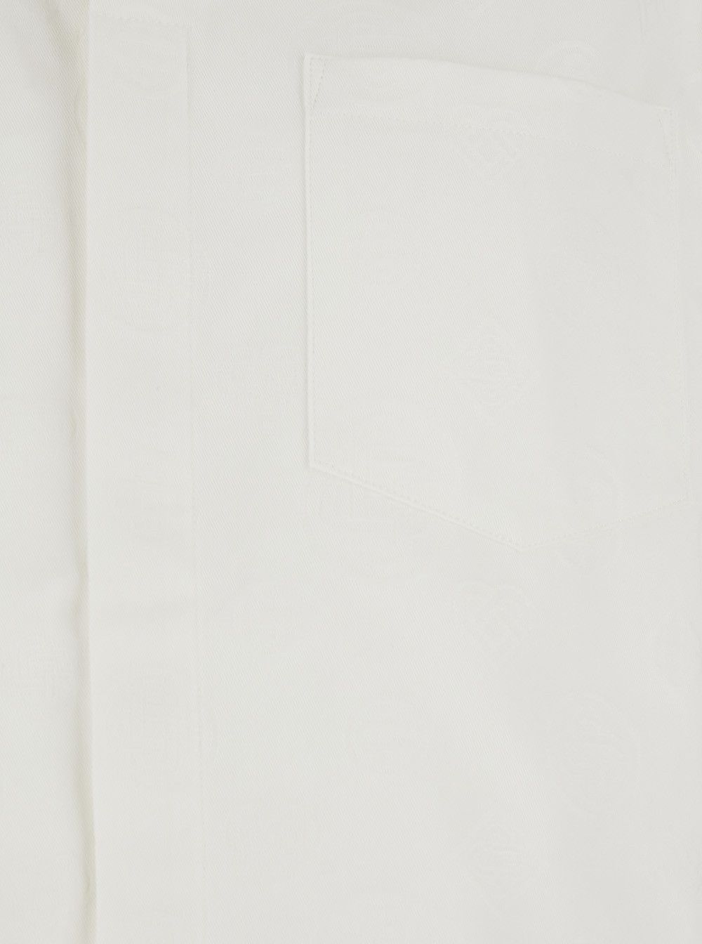Casablanca White Cotton Bowling Shirt with Cuban Collar for Men Size US XL / EU 56 / 4 - 3 Thumbnail