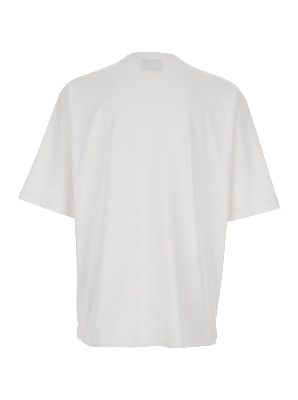 Dsquared2 White T-shirt with Maxi Logo on the Front in Cotton for Men Size US S / EU 44-46 / 1 - 2 Thumbnail