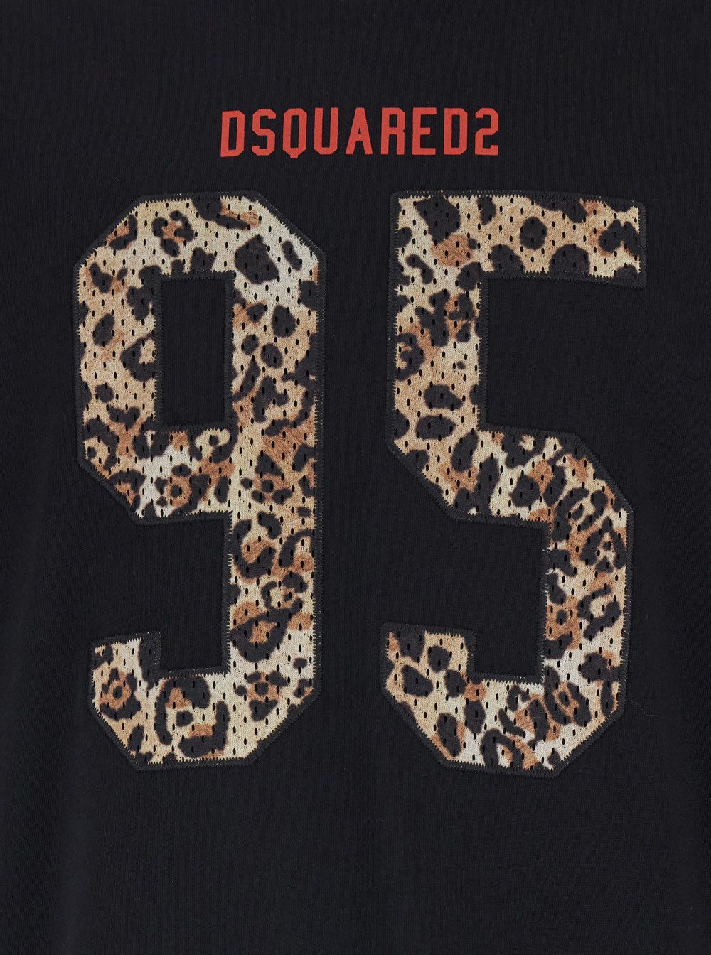 Dsquared2 Black T-Shirt with Maxi Logo on the Front for Men Size US S / EU 44-46 / 1 - 3 Thumbnail