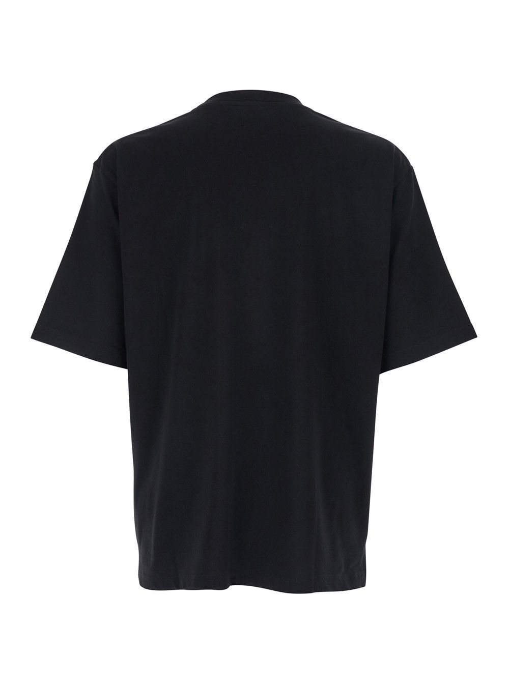 Dsquared2 Black T-shirt with Raised Collar and Logo on Front for Men Size US S / EU 44-46 / 1 - 2 Thumbnail