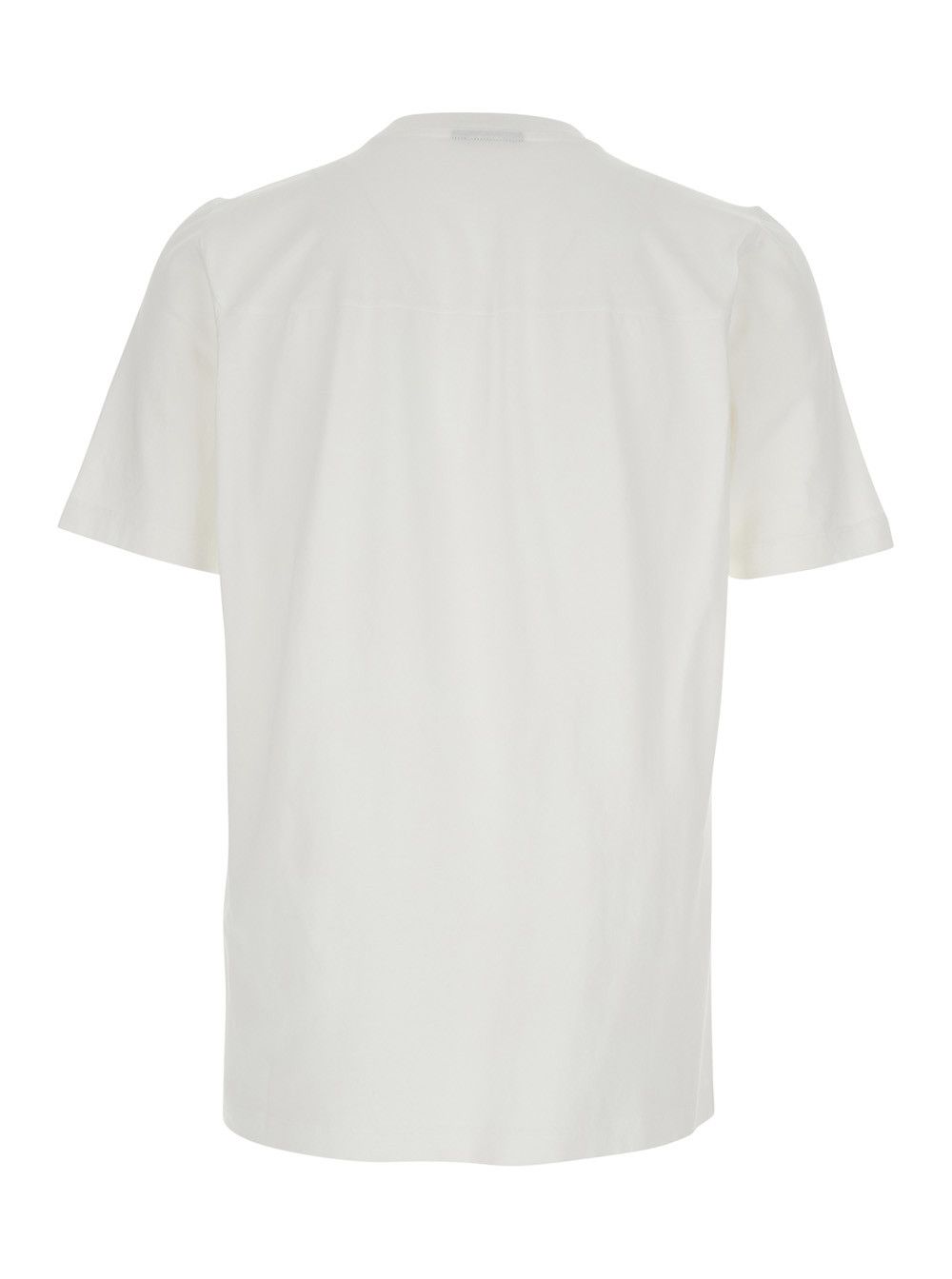 Dsquared2 White T-shirt with Embroidered Logo on Chest for Men Size US L / EU 52-54 / 3 - 2 Thumbnail