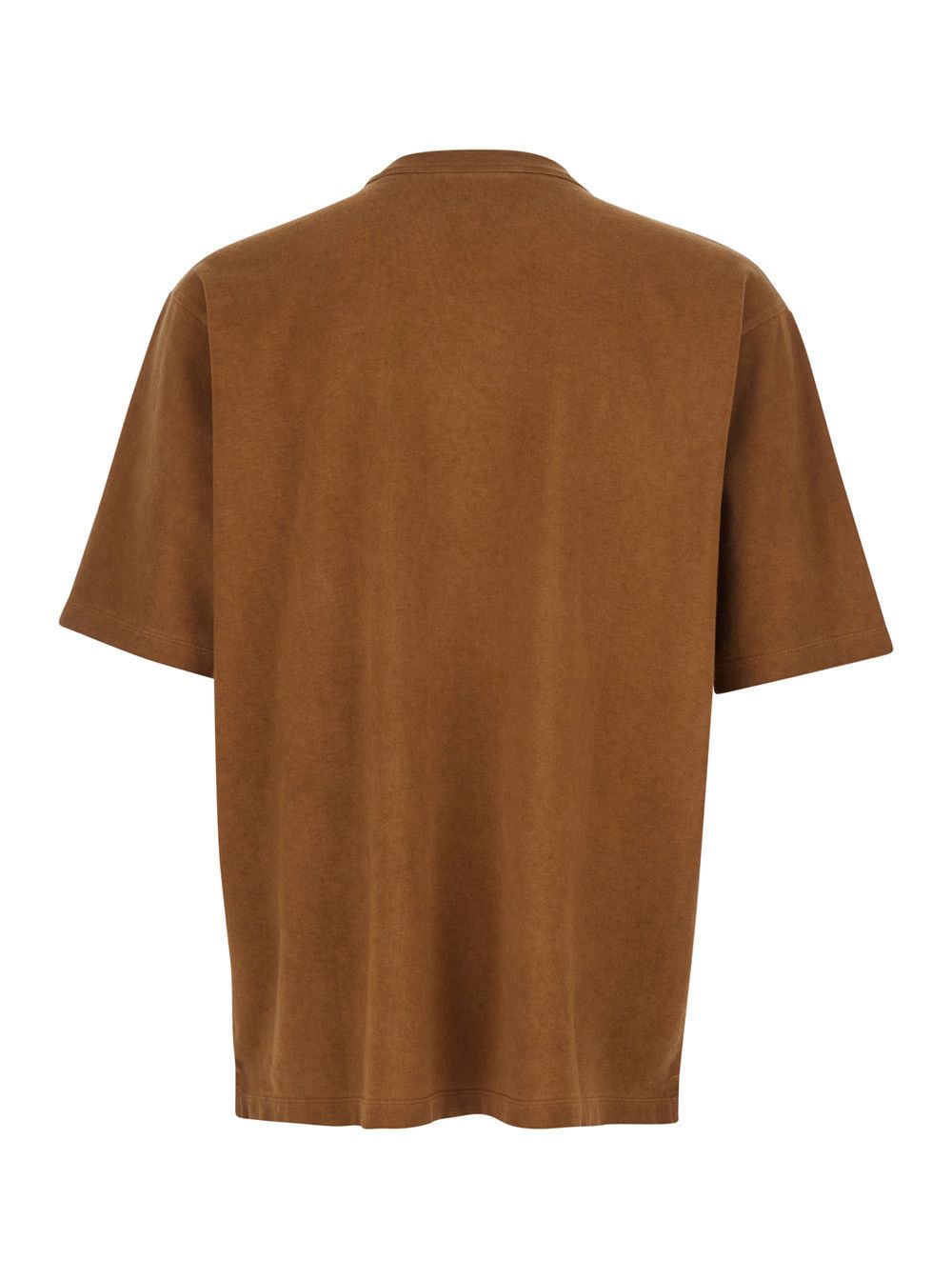 Dsquared2 T-shirt 'DSQUARED2' with Logo Print on the Front in Brown Cotton for Men Size US S / EU 44-46 / 1 - 2 Thumbnail