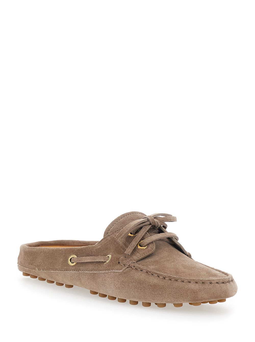 Tod's Loafers with Side Laces in Brown Suede for Men Size US 8.5 / IT 38.5 - 2 Thumbnail