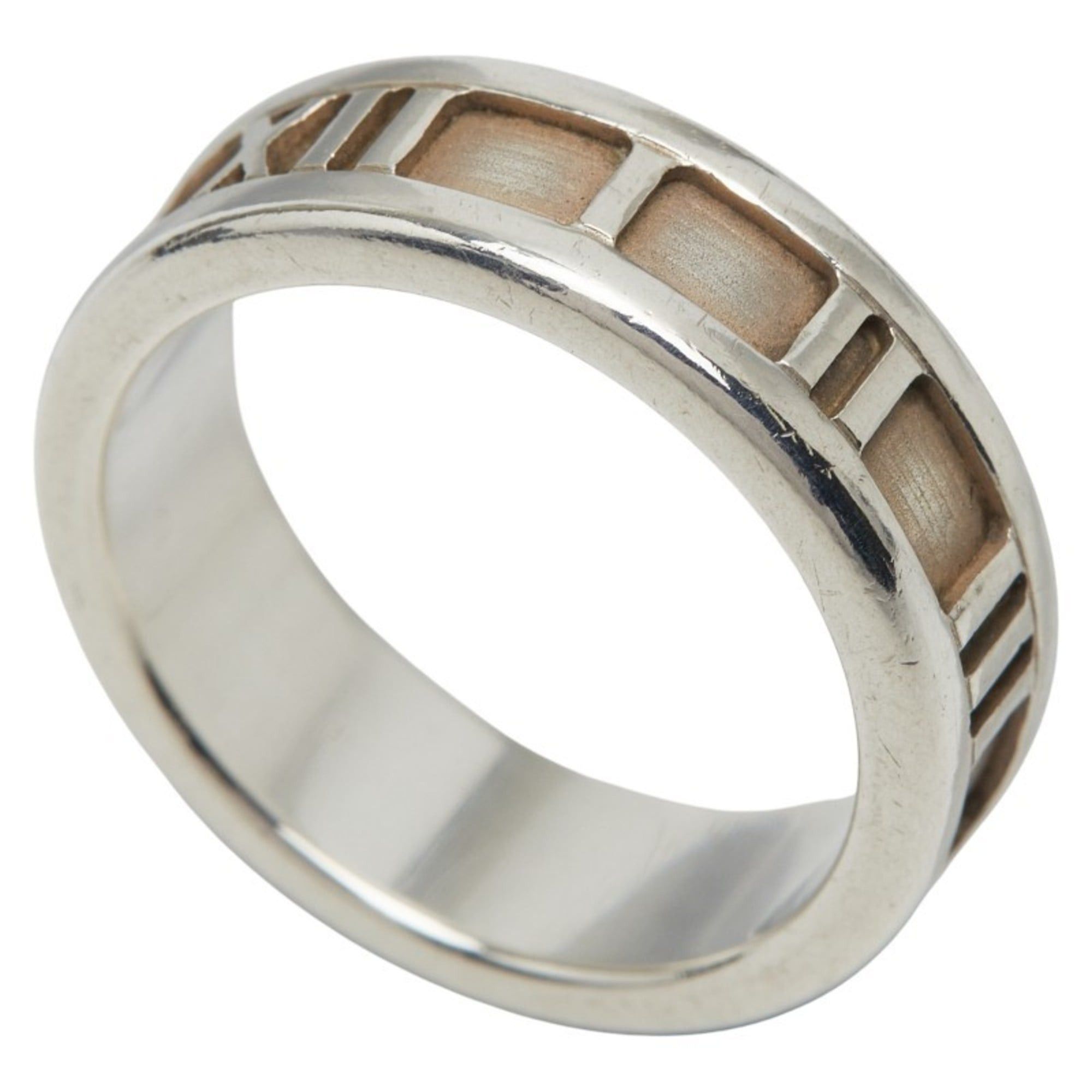 Tiffany & Co. Tiffany & Co. Atlas Ring, SV925 Silver, Women's Size ONE SIZE - 5 Thumbnail