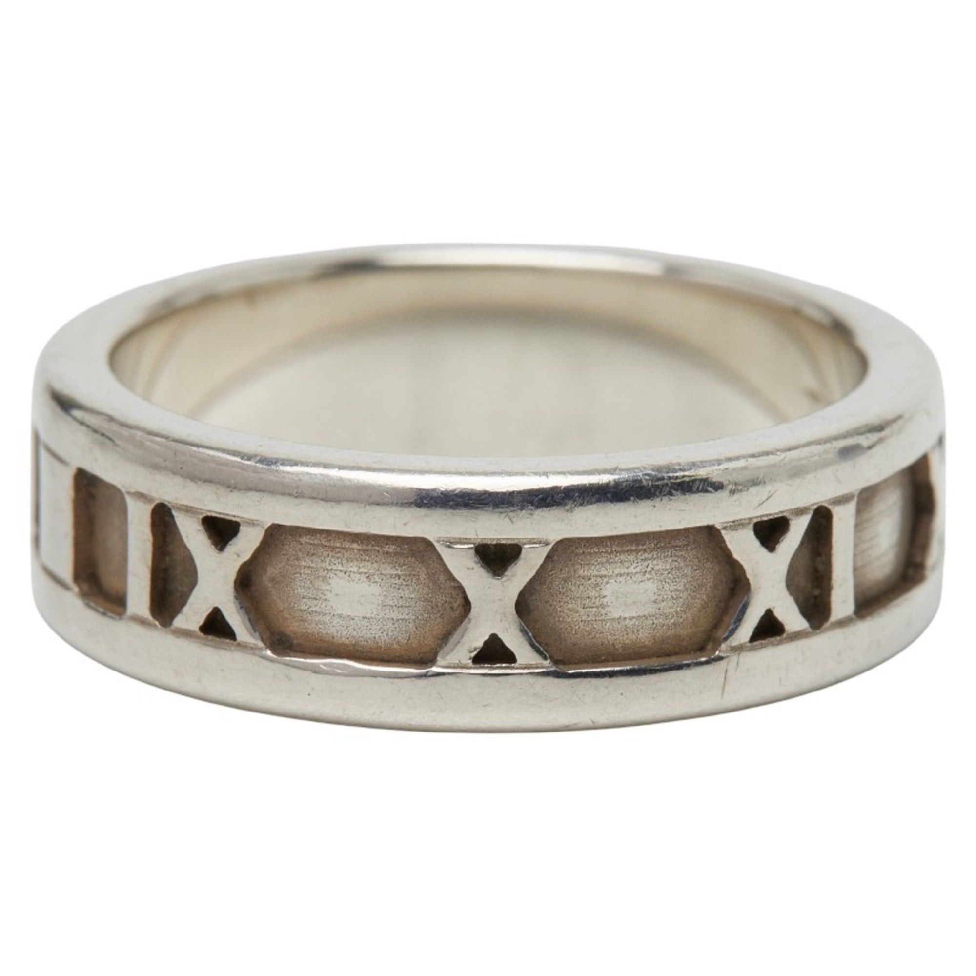 Tiffany & Co. Tiffany & Co. Atlas Ring, SV925 Silver, Women's Size ONE SIZE - 4 Thumbnail