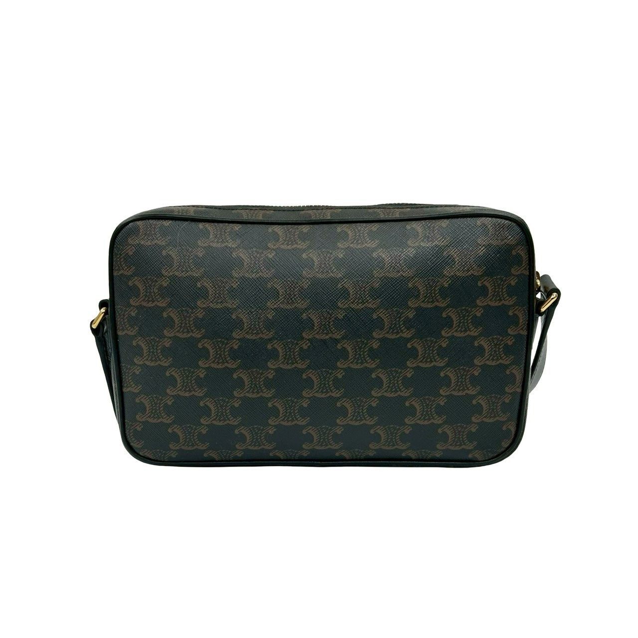 Celine Celine Celine Triomphe Leather Shoulder Bag Leather Shoulder Bag 18203 DUTY FREE for USA Size ONE SIZE - 4 Thumbnail