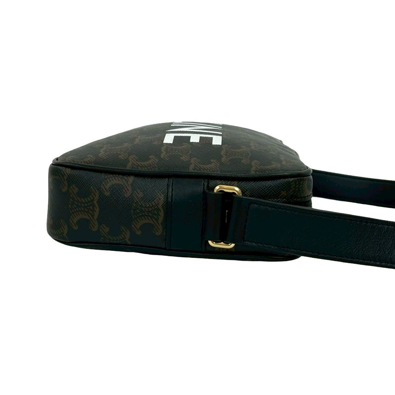Celine Celine Celine Triomphe Leather Shoulder Bag Leather Shoulder Bag 18203 DUTY FREE for USA Size ONE SIZE - 7 Thumbnail