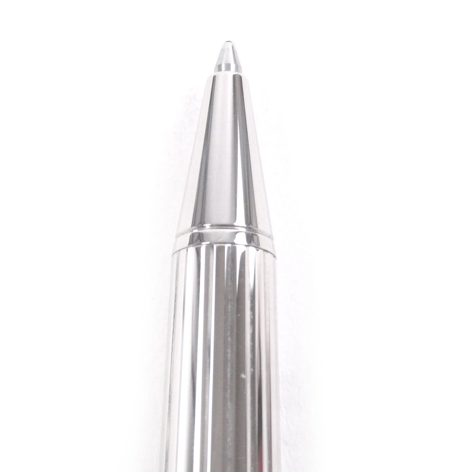 Cartier Cartier Cartier Santos de Cartier Silver Ballpoint Pen Precious Metal Pen DUTY FREE for USA Size ONE SIZE - 4 Thumbnail