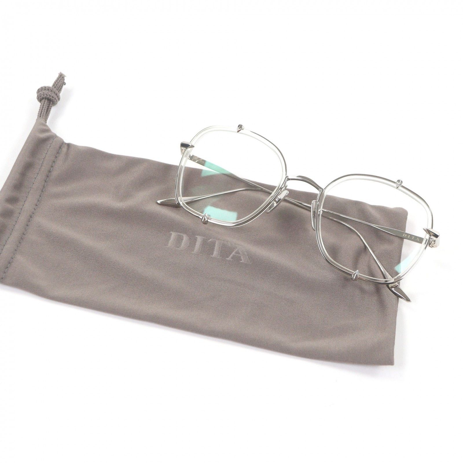 Other Other DITA ATARON THREE Glasses Precious Metal Glasses DTX442-A-03 DUTY FREE for USA Size ONE SIZE - 2 Thumbnail