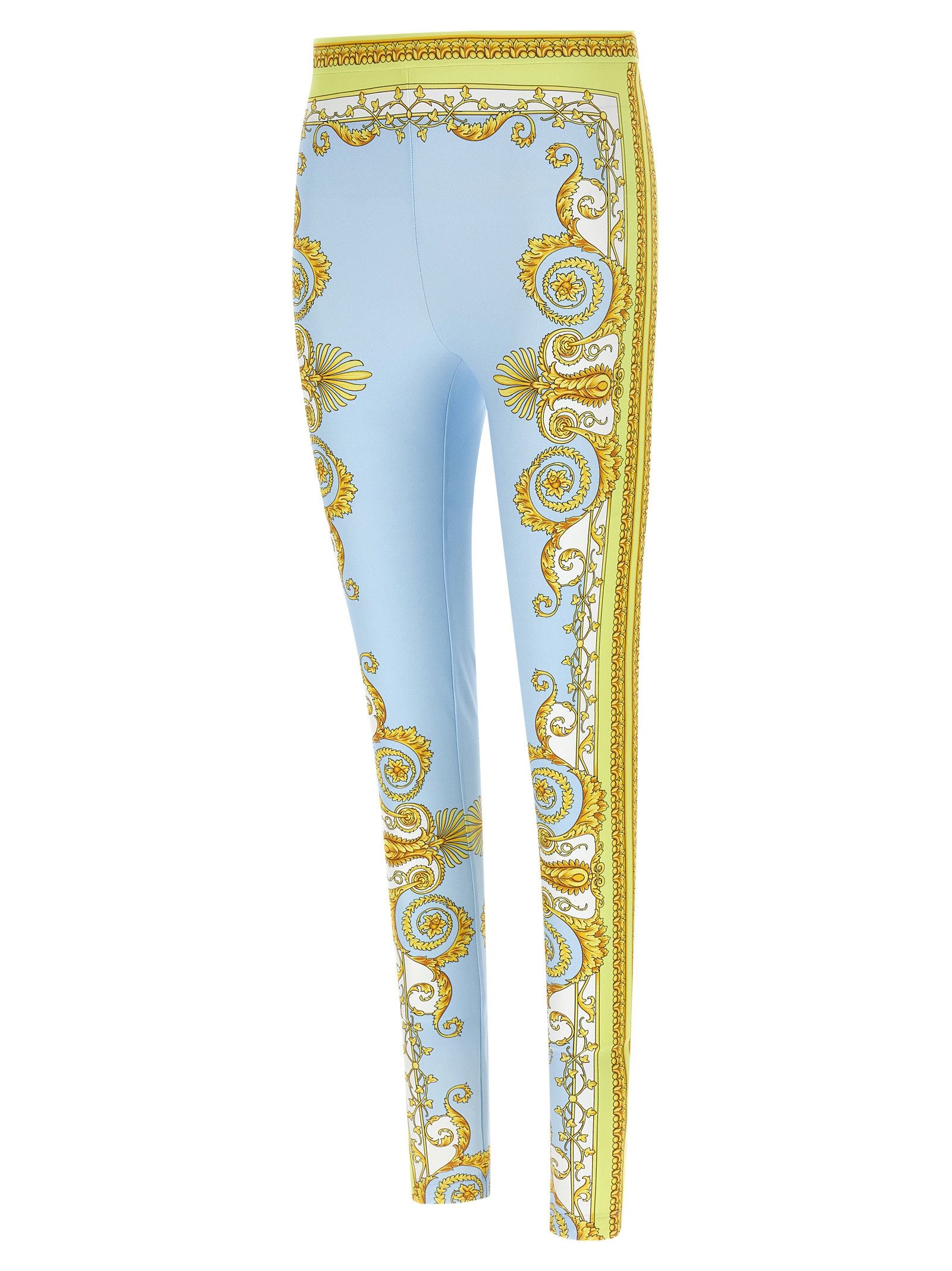 Versace 'Spring Barocco' leggings Size 26" / US 2 / IT 38 - 3 Thumbnail