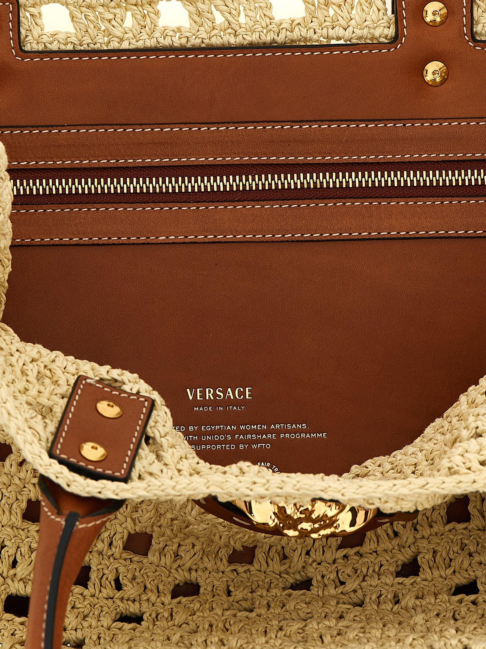 Versace 'La Medusa' large shopping bag Size ONE SIZE - 4 Thumbnail