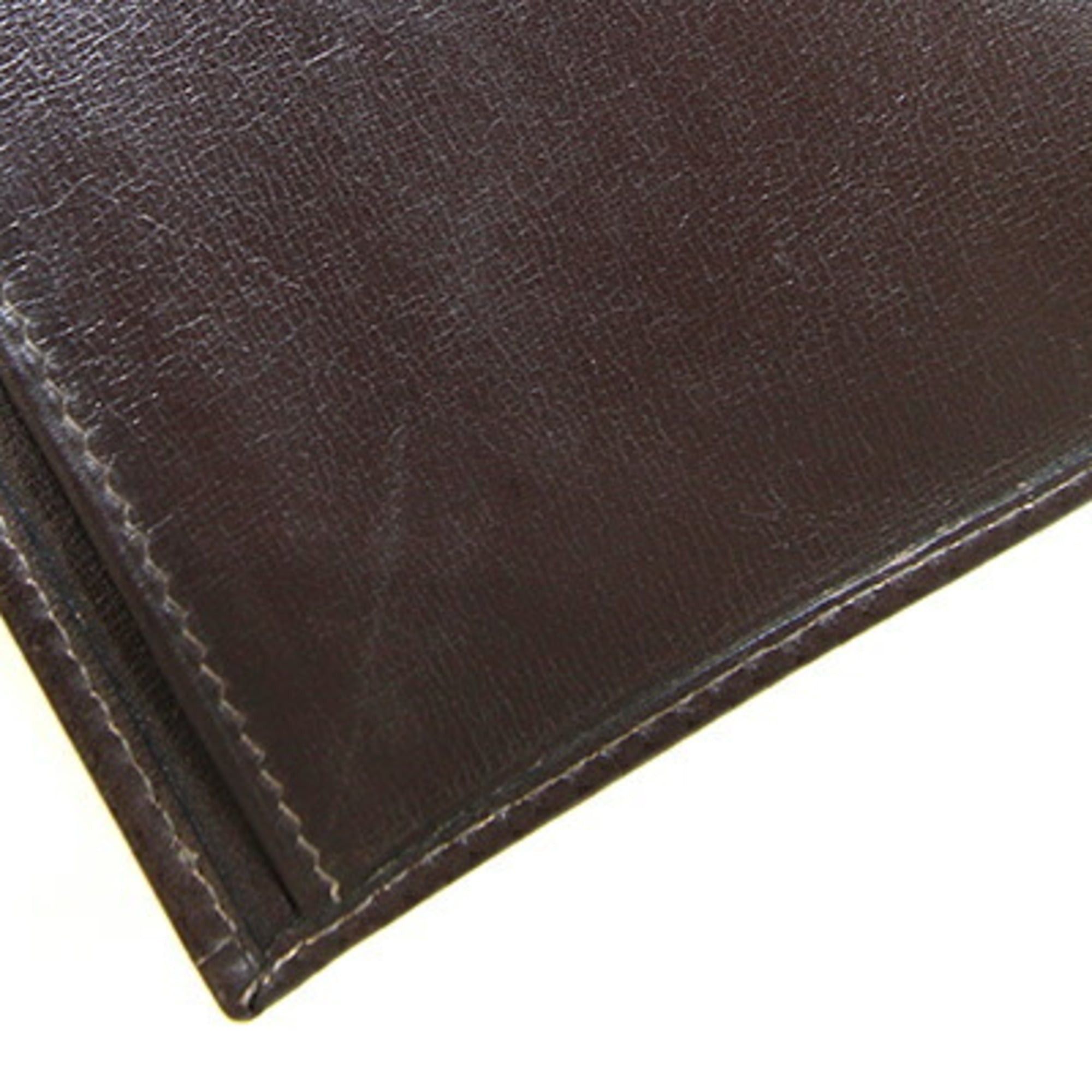 Celine Celine W-Long Wallet, Macadam, Dark Brown Suede Leather, Old Women's, CELINE Size ONE SIZE - 7 Thumbnail