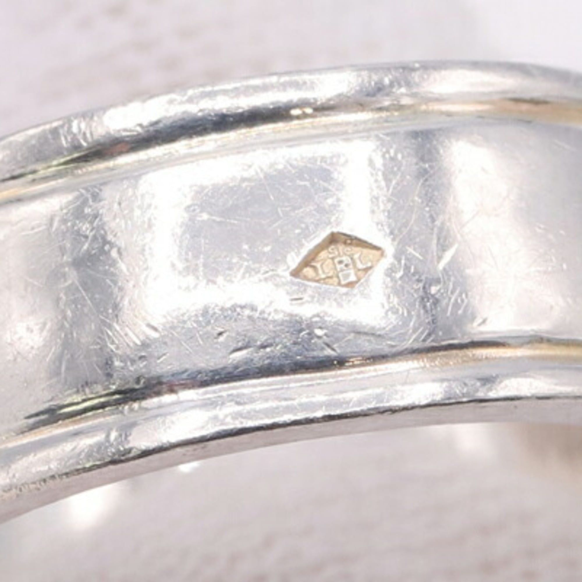 Hermes Hermes Artemis Ring, Sterling Silver 925, Size 52, Ribbon, Women's Size ONE SIZE - 6 Thumbnail