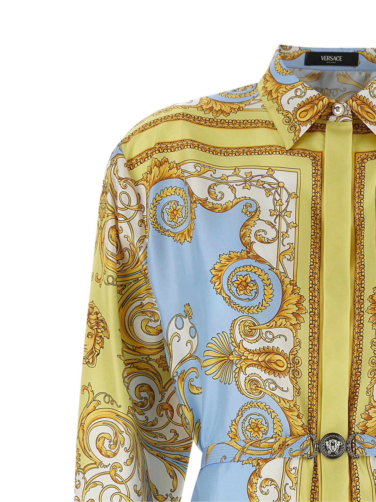 Versace 'Spring Barocco' dress Size L / US 10 / IT 46 - 3 Thumbnail