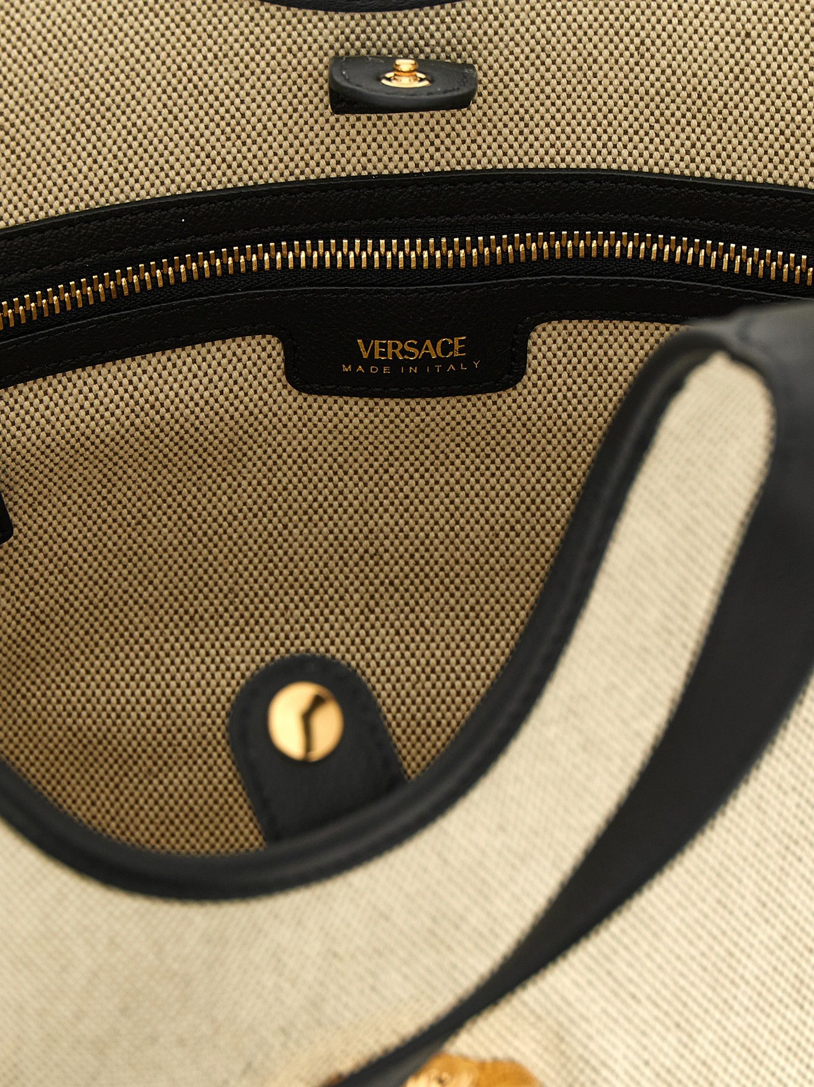 Versace Medium 'La Medusa' shopping bag Size ONE SIZE - 4 Thumbnail