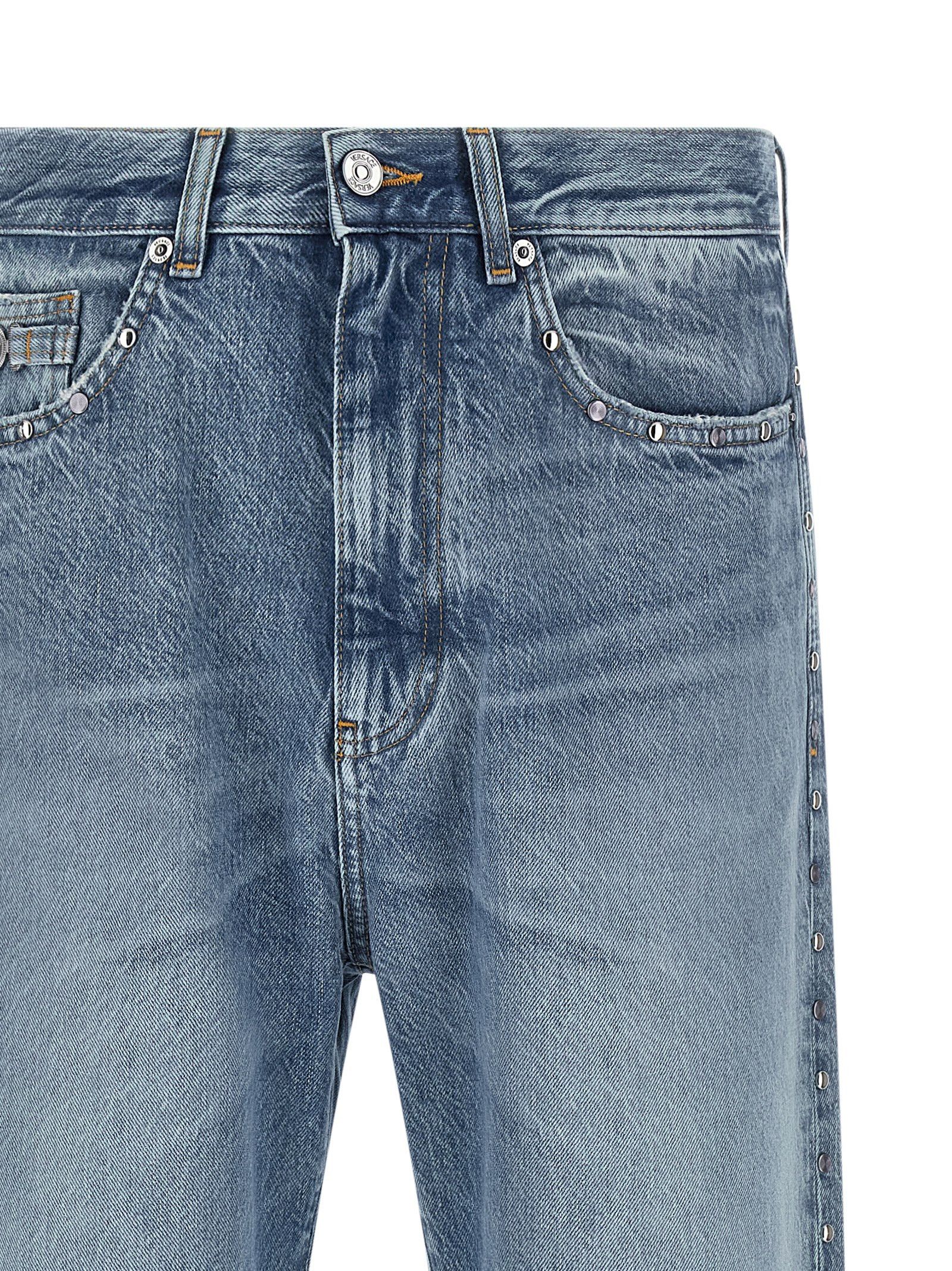 Versace Studded jeans Size US 31 - 4 Thumbnail